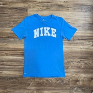 Nike baby blue tee shirt